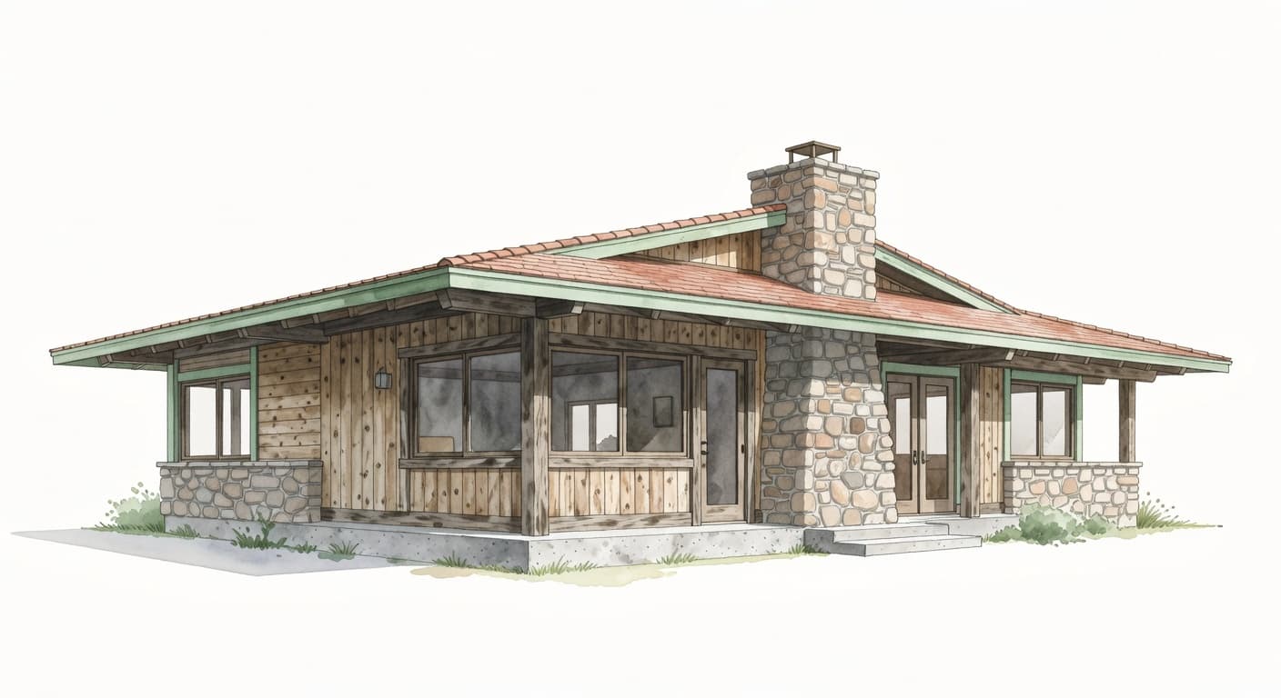 Alpine Meadows Ranch Farmhouse