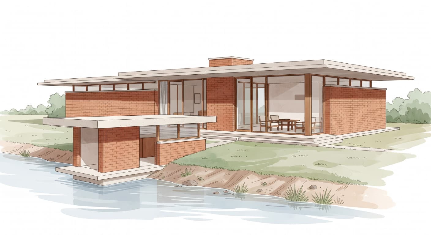 Lowell Walter House Cedar Rock