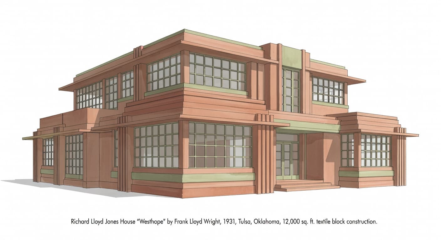 Richard Lloyd Jones House Westhope