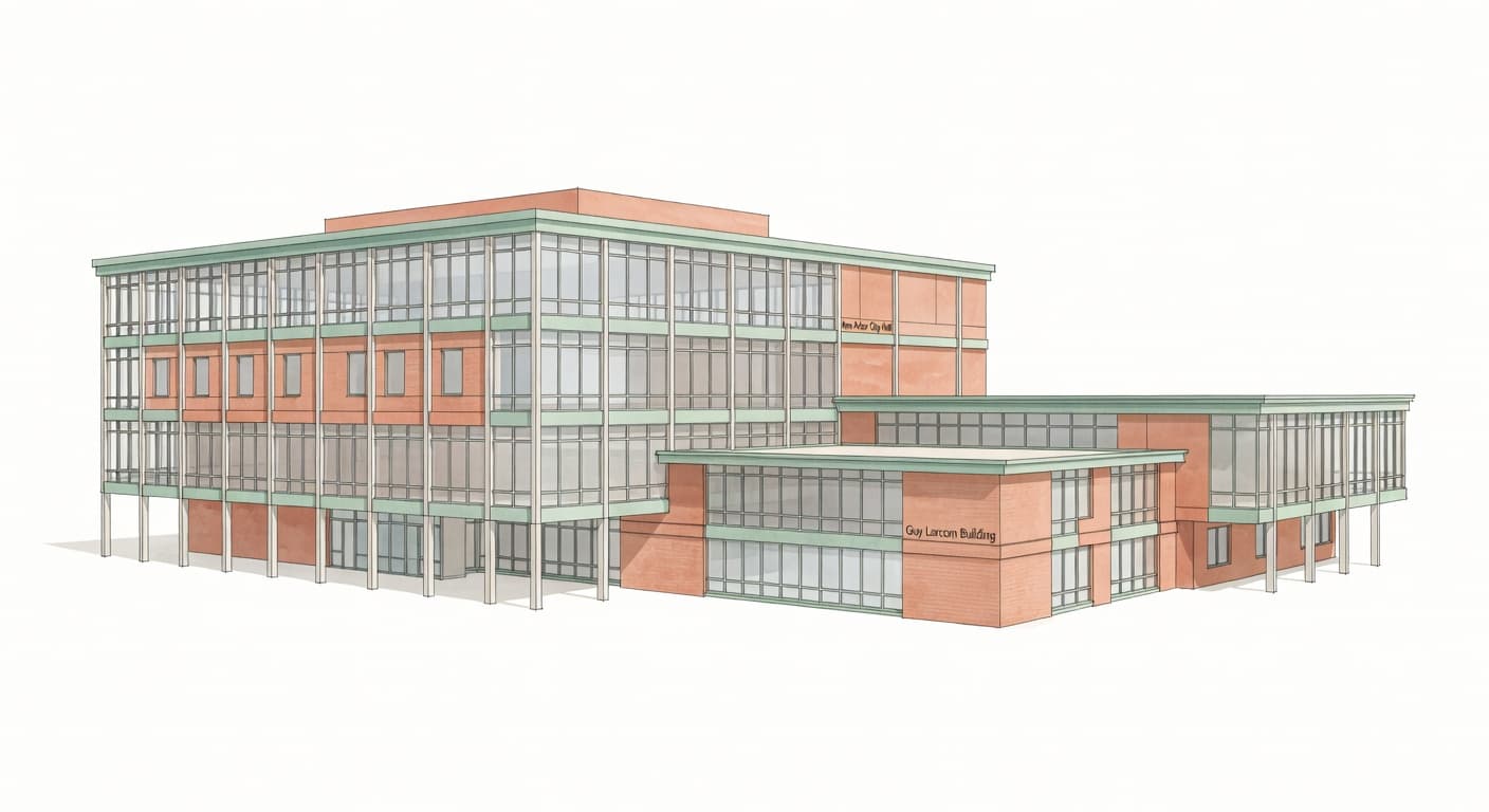 Ann Arbor City Hall (Guy Larcom Building)